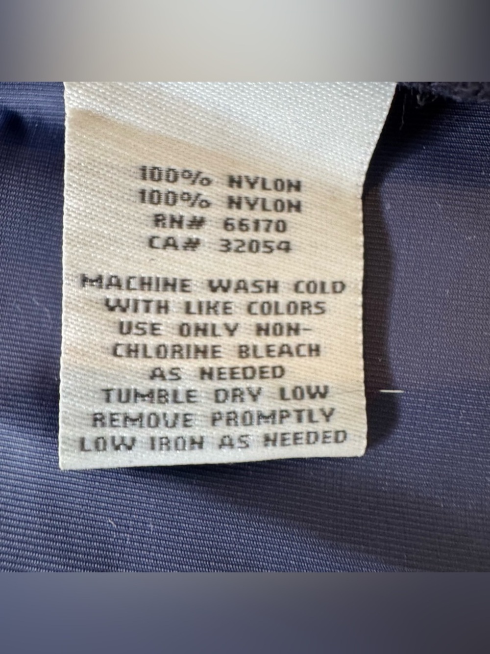 Kimchi Blue Navy Tie Waist Jacket Lightweight Nylon Size S - Picture 10 of 10